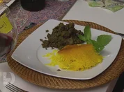 Khoreshte Ghorme Sabzi ba Polo - Rezept - Bild Nr. 6898