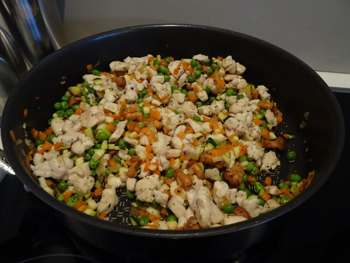 Rezept: Gemüse-Hühnchen-Lasagne Bild Nr. 6911 Gemüse-Hühnchen-Lasagne - Rezept - Bild Nr. 6911