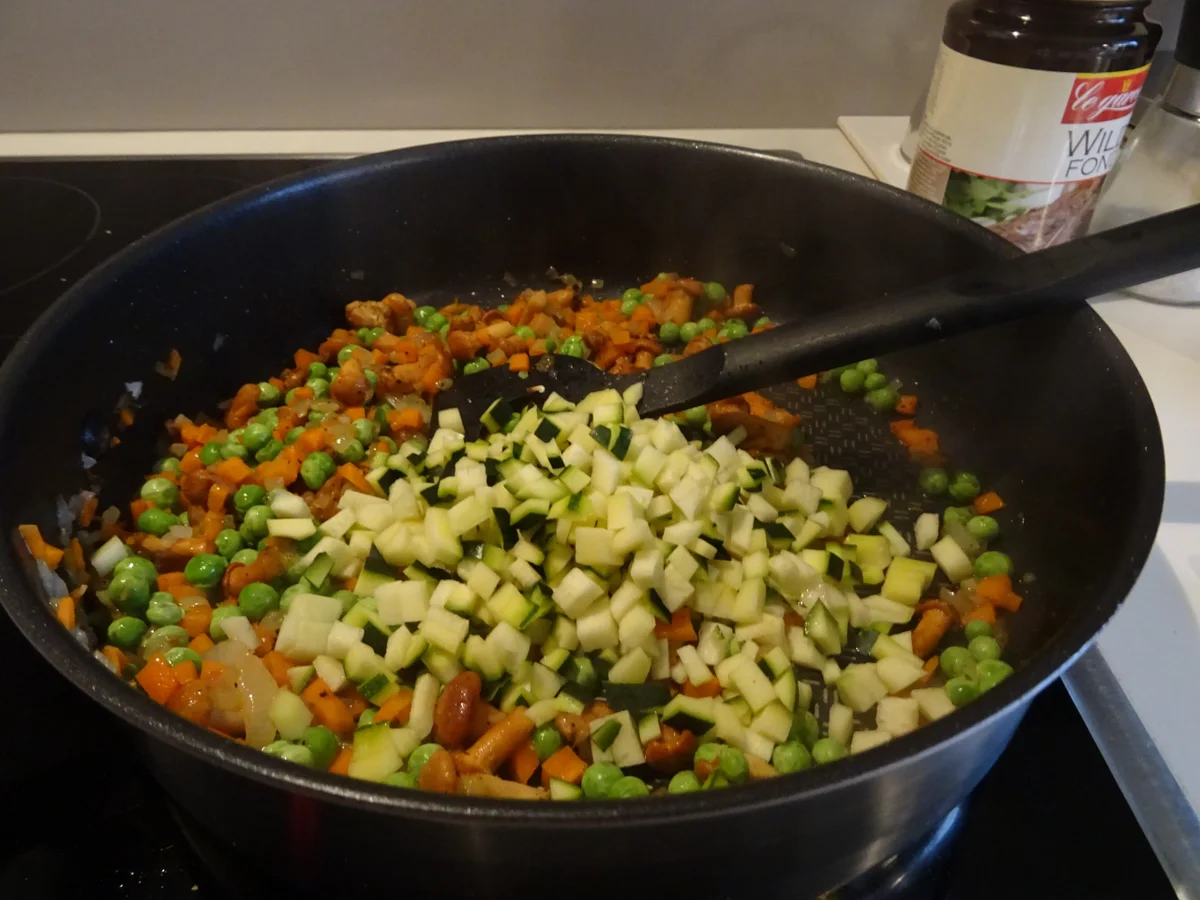 Rezept: Gemüse-Hühnchen-Lasagne Bild Nr. 6912 Gemüse-Hühnchen-Lasagne - Rezept - Bild Nr. 6912