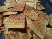 Käse-Waffeln, dünn und knusprig - Rezept - Bild Nr. 6906