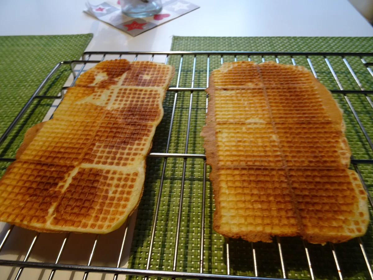 Käse-Waffeln, dünn und knusprig - Rezept - Bild Nr. 6908