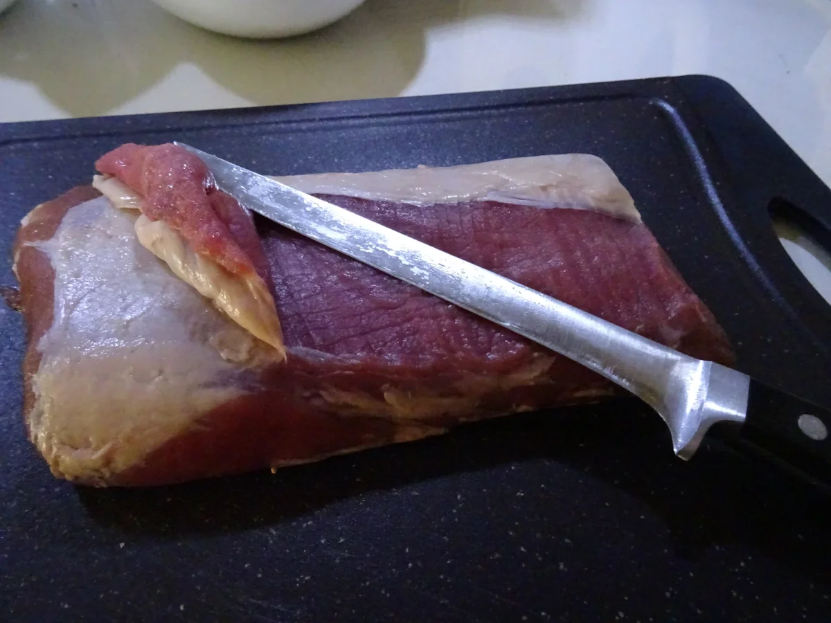 Rezept: Wildschwein-Rücken gefüllt und Walnusskruste Bild Nr. 6944 Wildschwein-Rücken gefüllt und Walnusskruste - Rezept - Bild Nr. 6944