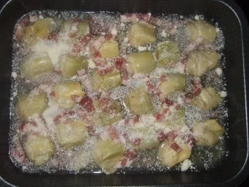 Artischocken - überbacken - Rezept