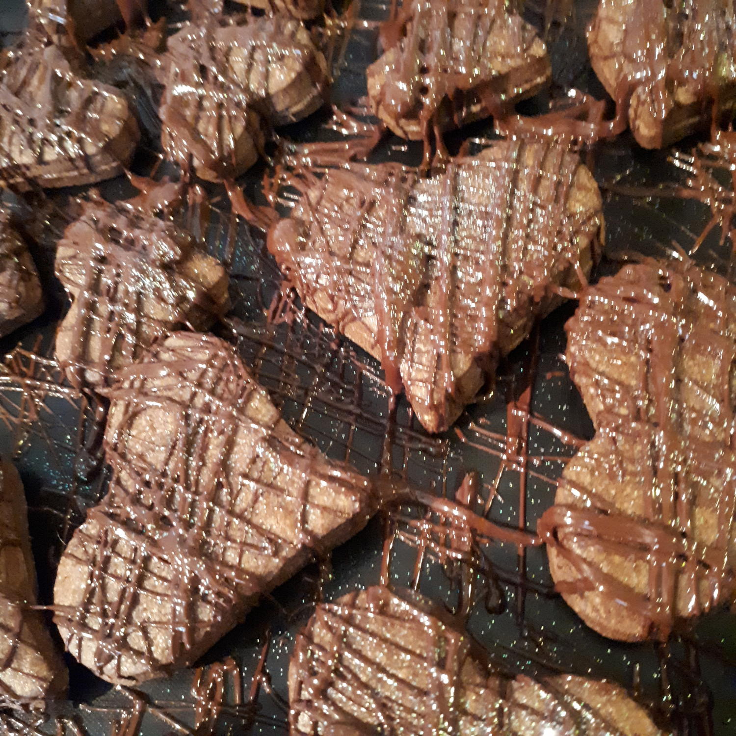 gefüllte Schoko-Plätzchen, mit Chiasamen &amp; Dinkelmehl - kochbar.de