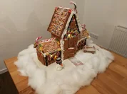 Großes Lebkuchenhaus  - Rezept - Bild Nr. 6910
