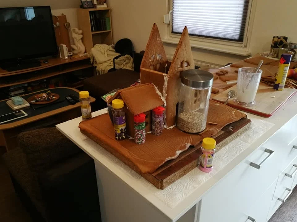 Großes Lebkuchenhaus  - Rezept - Bild Nr. 6919