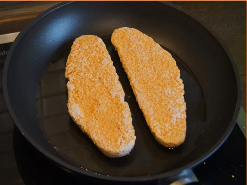 Alaska-Seelachsfilet mit Honig-Ingwer-Möhren und Süßkartoffelstampf - Rezept - Bild Nr. 5