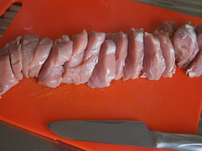 Rezept: Schweinefilet mit Champignons, Paprikas , Zwiebeln und Kartoffelpilzen Bild Nr. 6933 Schweinefilet mit Champignons, Paprikas , Zwiebeln und Kartoffelpilzen - Rezept - Bild Nr. 6933