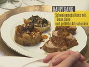 Rezept: Schweinefilet mit โOmas Soรeโ auf Zimt- und Mandelbasis Bild Nr. 2 Schweinefilet mit โOmas Soรeโ auf Zimt- und Mandelbasis - Rezept - Bild Nr. 2