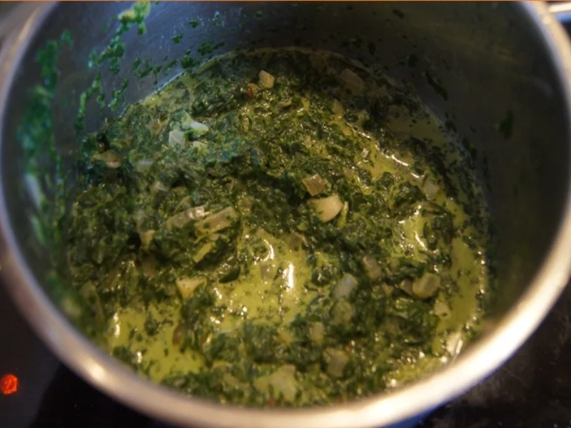 Schlemmerfilet mit pikanten Rahmspinat und Kartoffelstampf mit Kartoffelsternen - Rezept - Bild Nr. 9