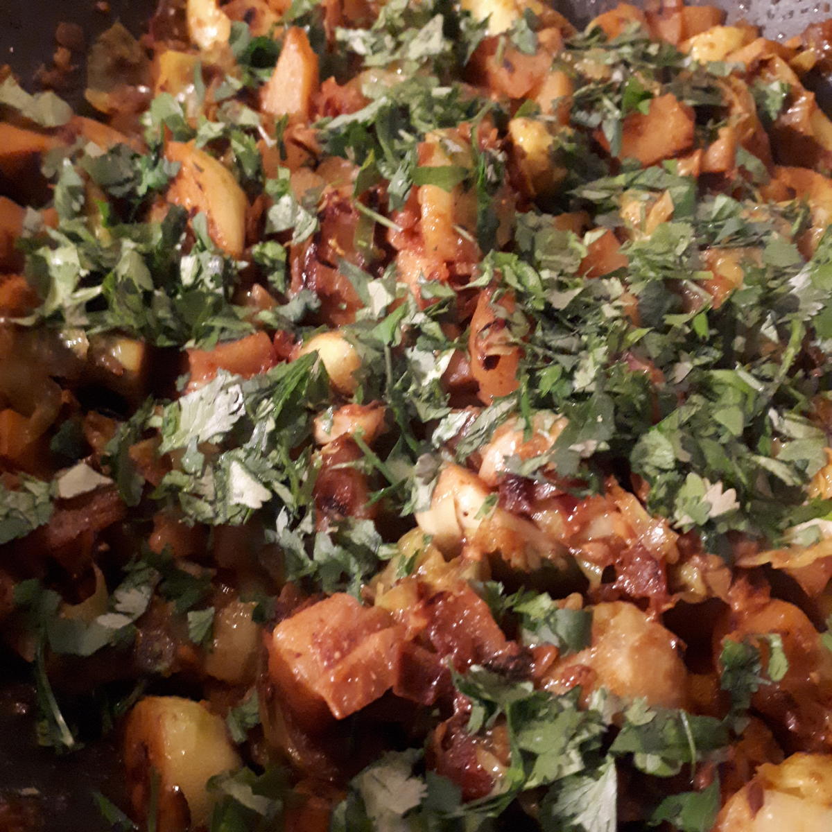 Kartoffel-Rosenkohl- Curry  - Rezept - Bild Nr. 6935