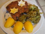 Stielkoteletts mit Brokkoli und Kartoffeln - Rezept - Bild Nr. 2