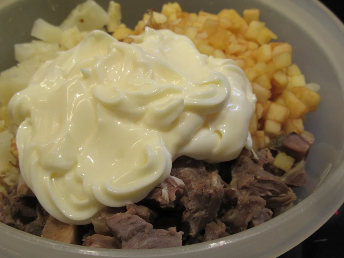 Salate: Rindfleischsalat a´la Waldorf - Rezept - Bild Nr. 4