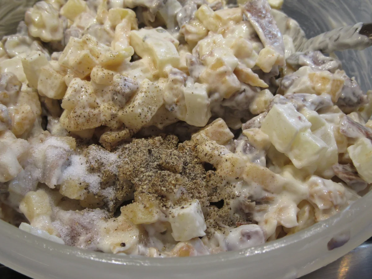 Salate: Rindfleischsalat a´la Waldorf - Rezept - Bild Nr. 5