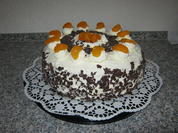Rezept: Zebra~Torte Bild Nr. 6940 Zebra~Torte - Rezept - Bild Nr. 6940