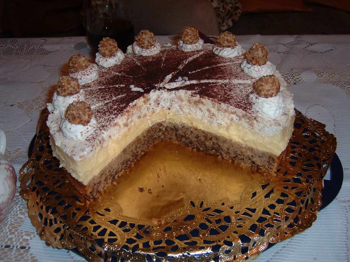 Giotto~Torte mit Eierlikör - Rezept - Bild Nr. 6944