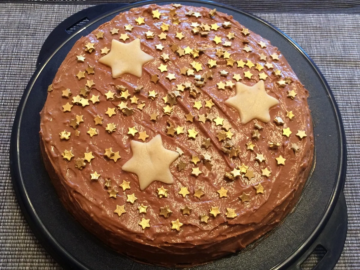 Nougat-Buttercreme Torte - Rezept - Bild Nr. 6943