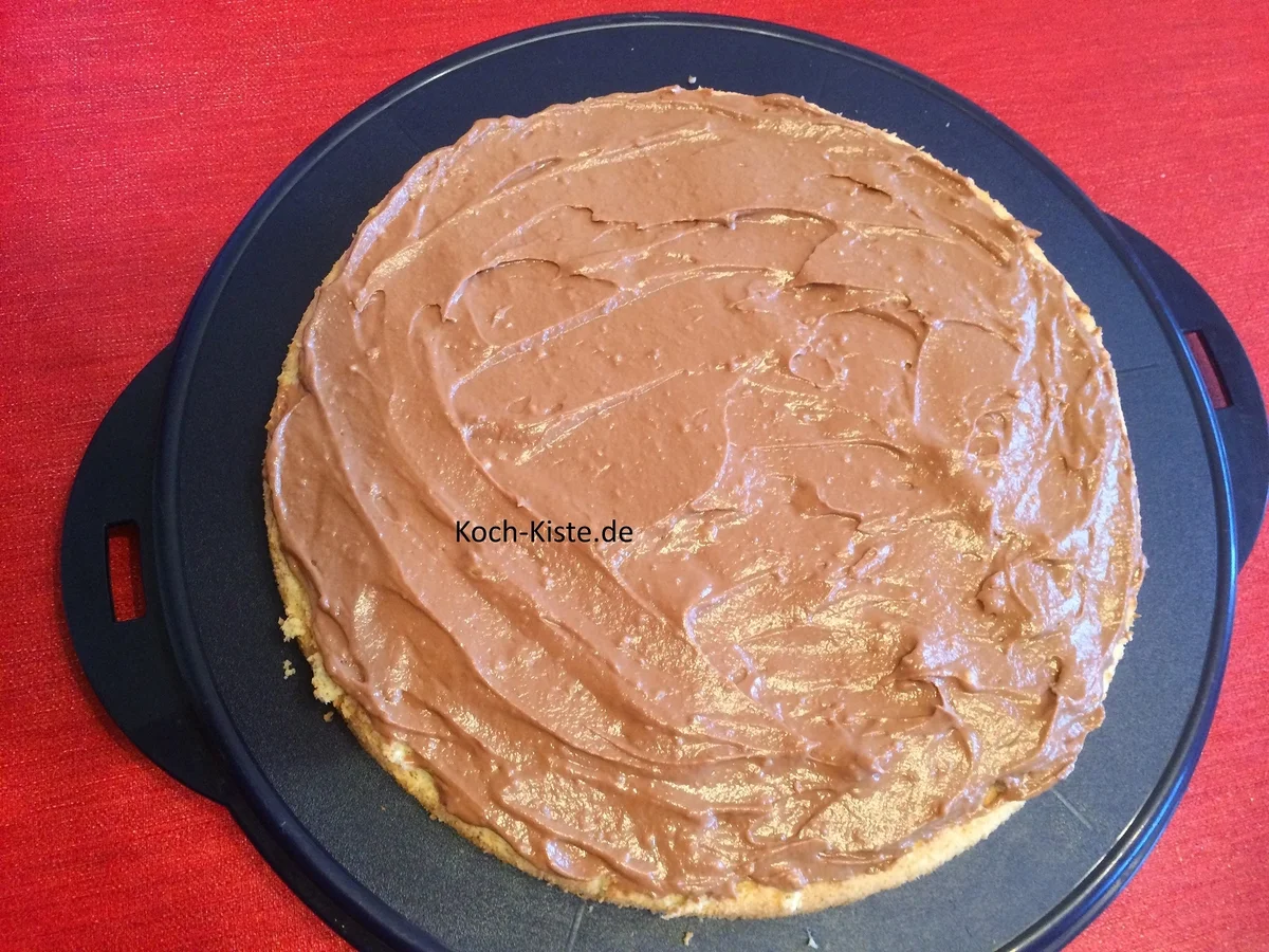 Nougat-Buttercreme Torte - Rezept - Bild Nr. 6955