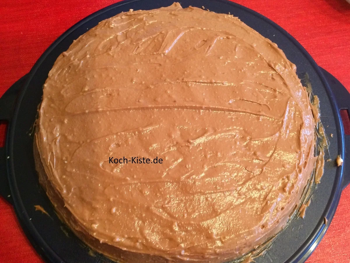 Nougat-Buttercreme Torte - Rezept - Bild Nr. 6956