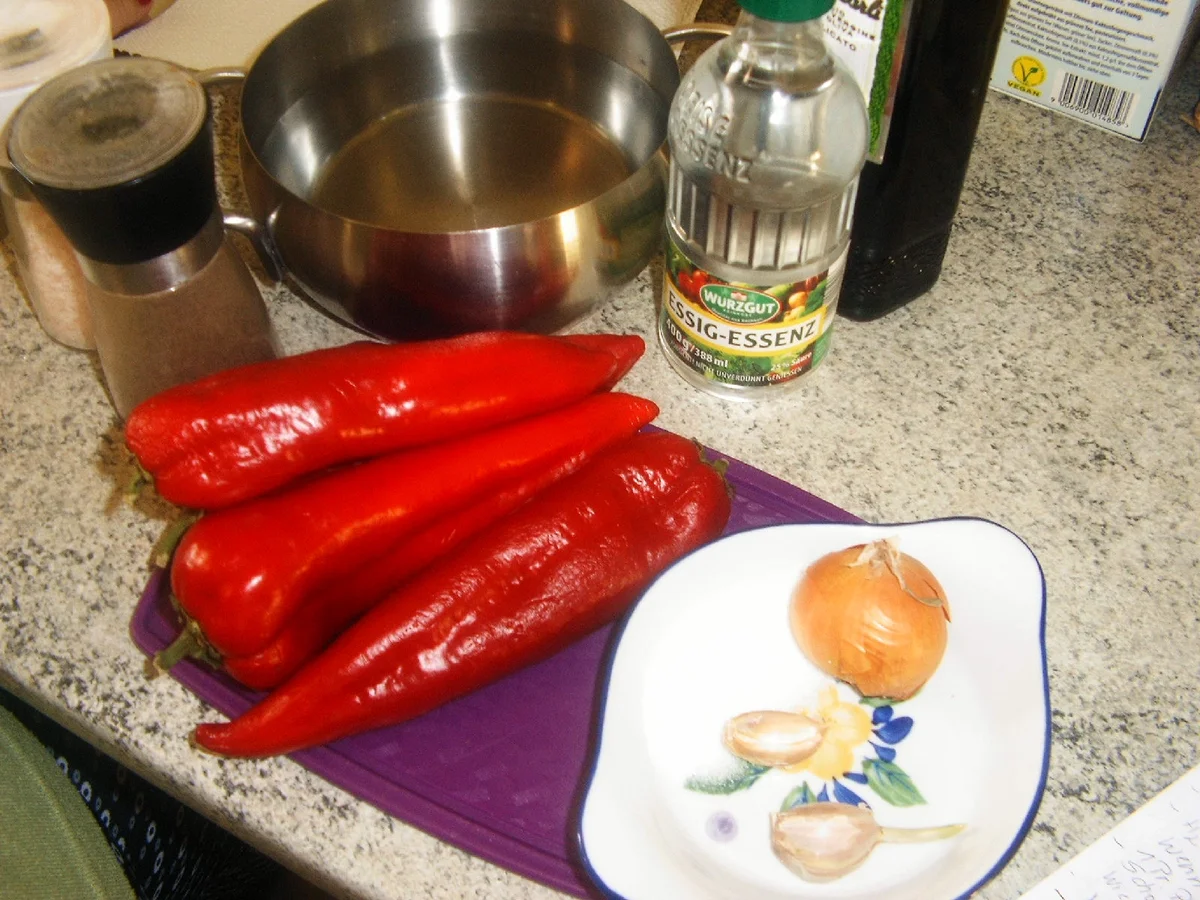 Spitzpaprika eingelegt - Rezept - Bild Nr. 6946