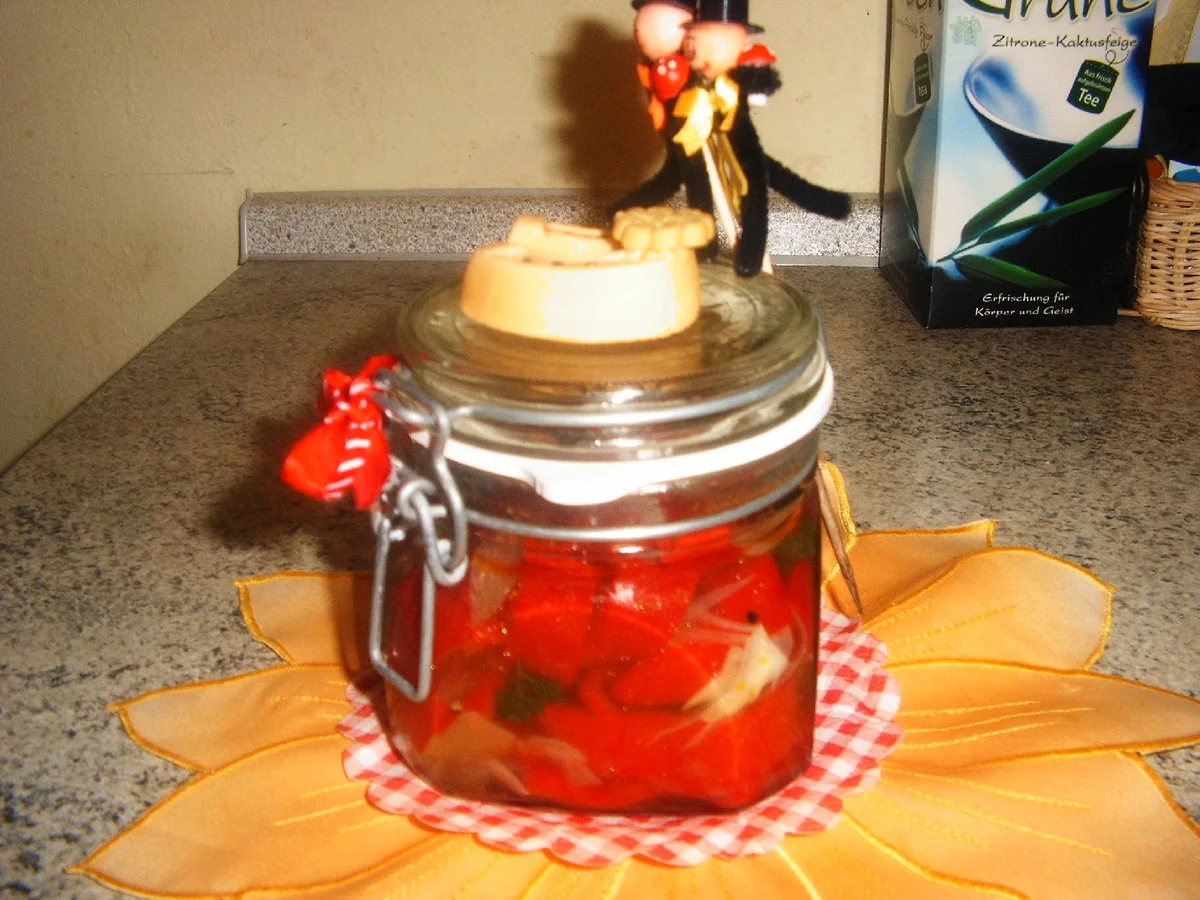Spitzpaprika eingelegt - Rezept - Bild Nr. 6949