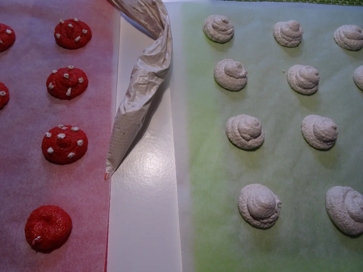 Rezept: Silvester-Mandel-Makronen Bild Nr. 6945 Silvester-Mandel-Makronen - Rezept - Bild Nr. 6945