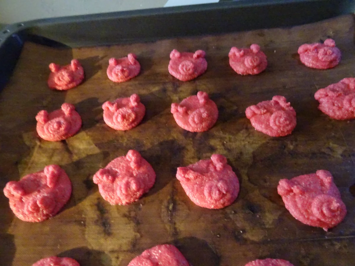 Rezept: Silvester-Mandel-Makronen Bild Nr. 6947 Silvester-Mandel-Makronen - Rezept - Bild Nr. 6947