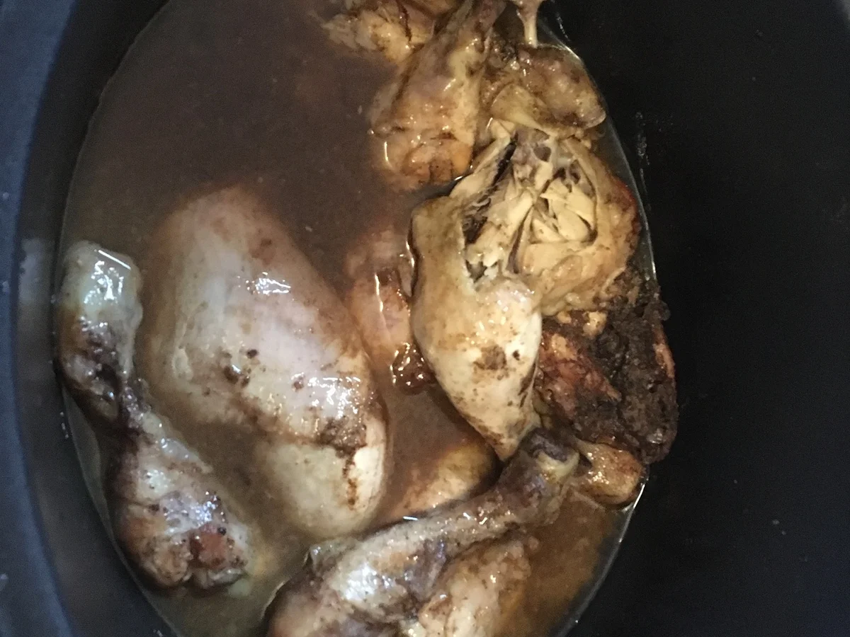 Rezept: Crockpot: Würziges Hühnchen Bild Nr. 3 Crockpot: Würziges Hühnchen - Rezept - Bild Nr. 3