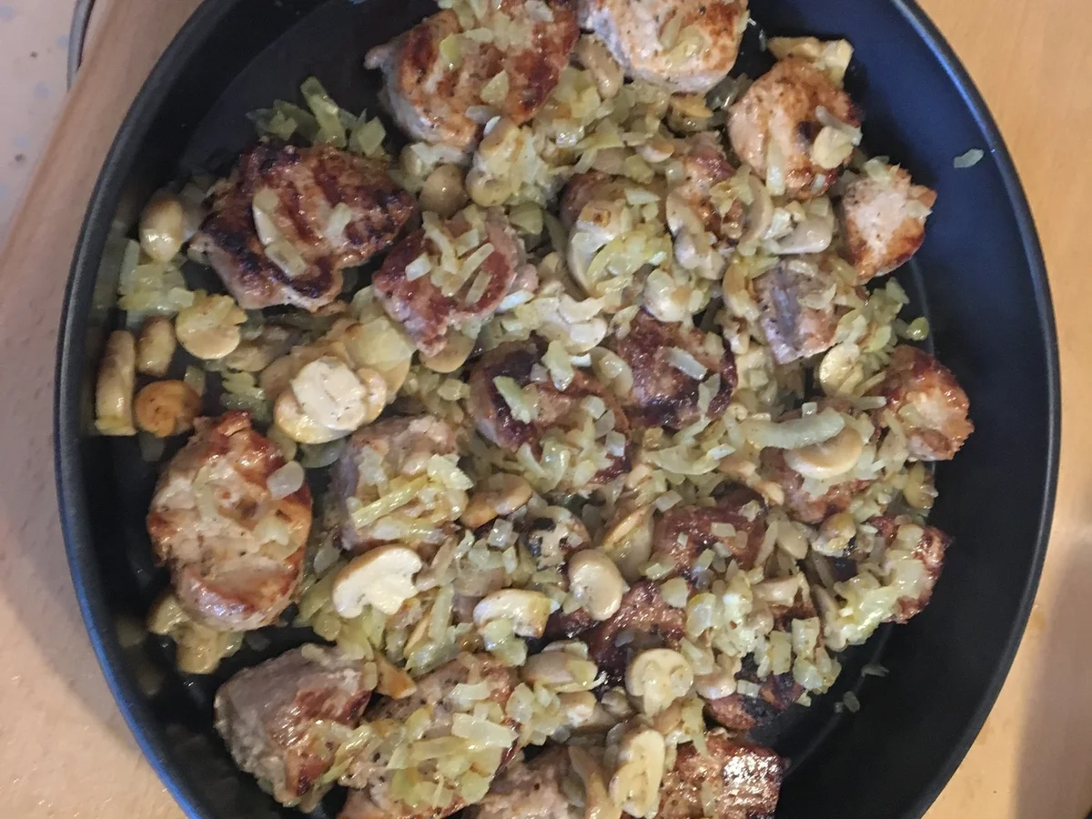 Überbackene Schweinemedaillons - Rezept - Bild Nr. 6945