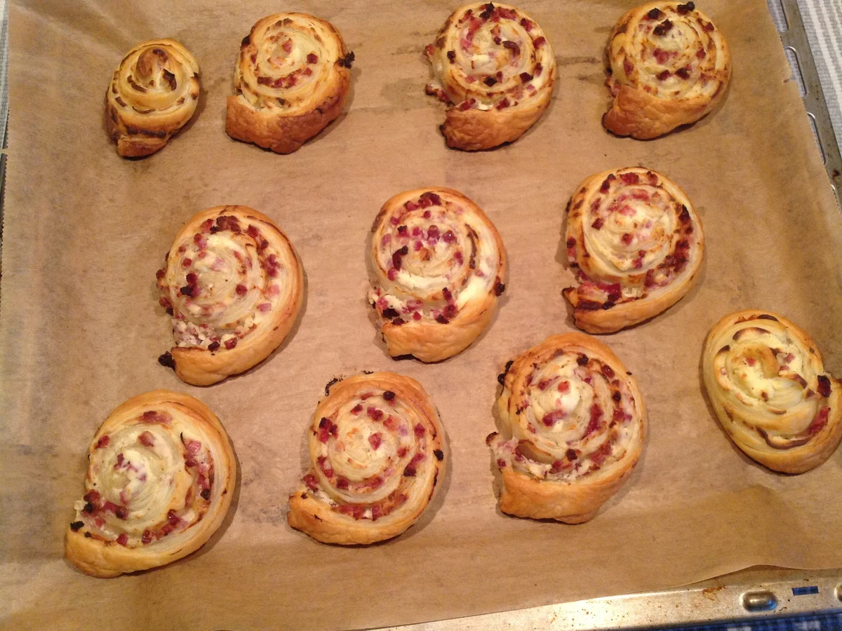 Rezept: Blätterteig Schnecke Bild Nr. 6944 Blätterteig Schnecke - Rezept - Bild Nr. 6944