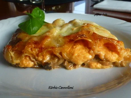 Rezept: Kürbis - Cannelloni Bild Nr. 6956 Kürbis - Cannelloni - Rezept - Bild Nr. 6956