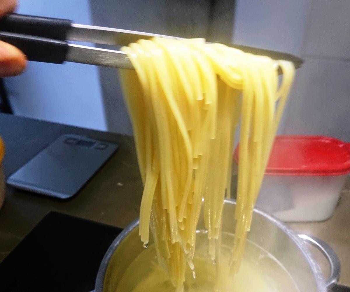 Spaghetti carbonara - Rezept - Bild Nr. 9