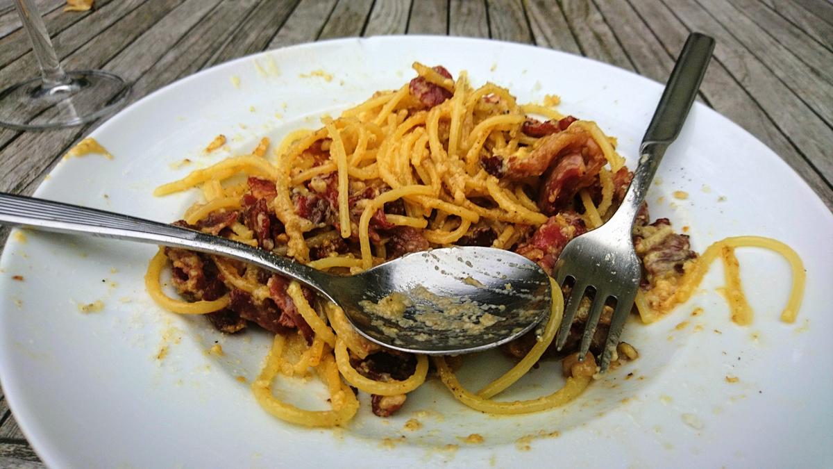 Spaghetti carbonara - Rezept - Bild Nr. 10