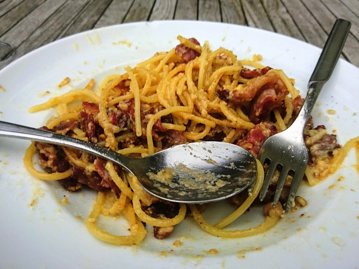 Spaghetti carbonara - Rezept - Bild Nr. 10