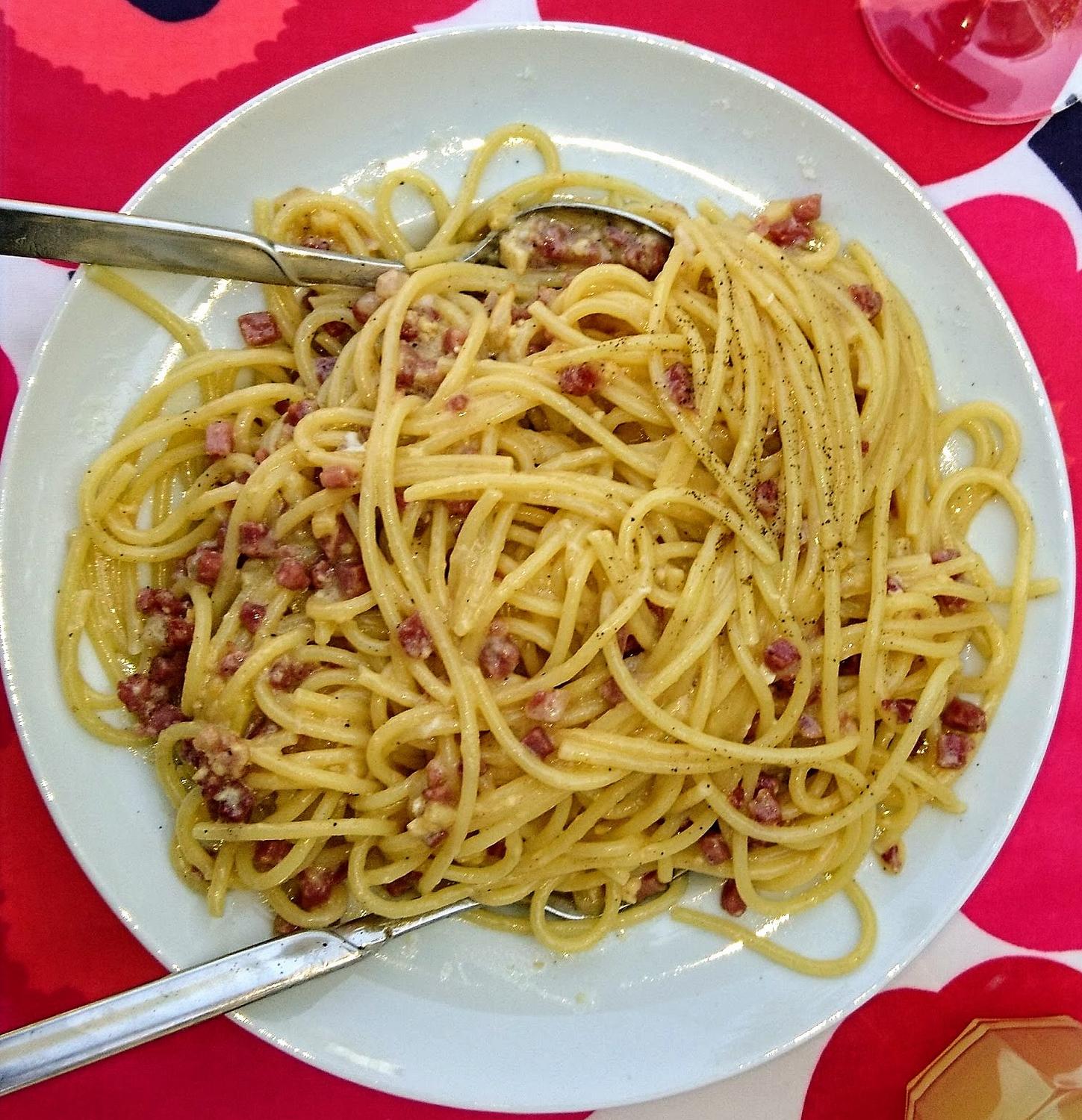 Spaghetti carbonara - Rezept mit Bild - kochbar.de