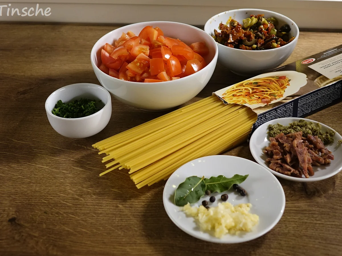 Spaghetti alla puttanesca - Rezept - Bild Nr. 6949