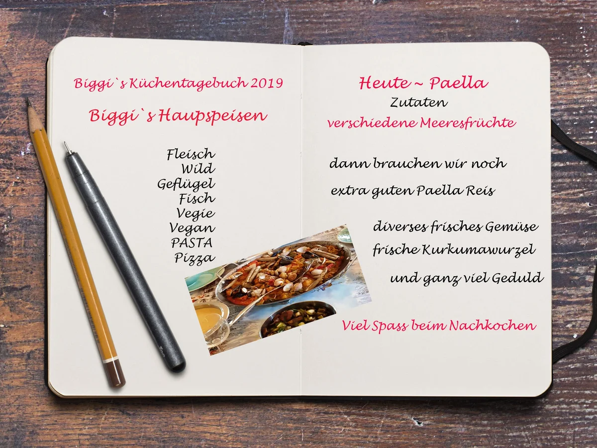 Paella de marisco (mit Meeresfrüchten) - Rezept - Bild Nr. 6976