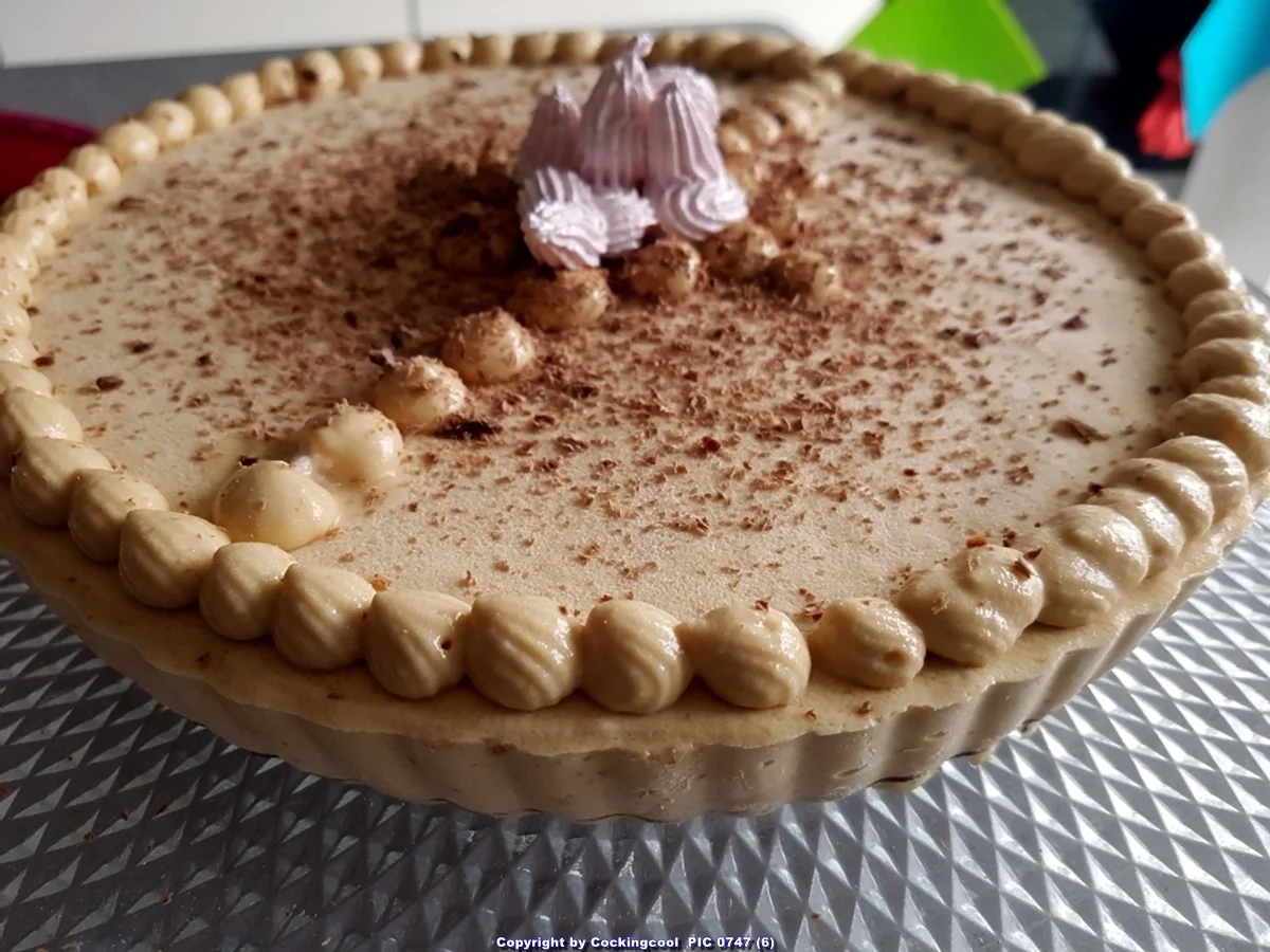 Kaffee Caramellcreme Granatapfel Kuchen - Rezept - Bild Nr. 6972