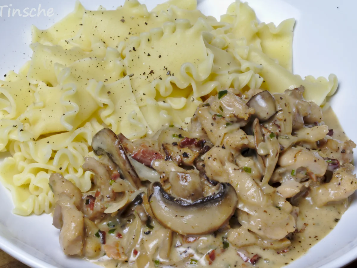 Kaninchengeschnetzeltes mit Pasta - Rezept - Bild Nr. 6995