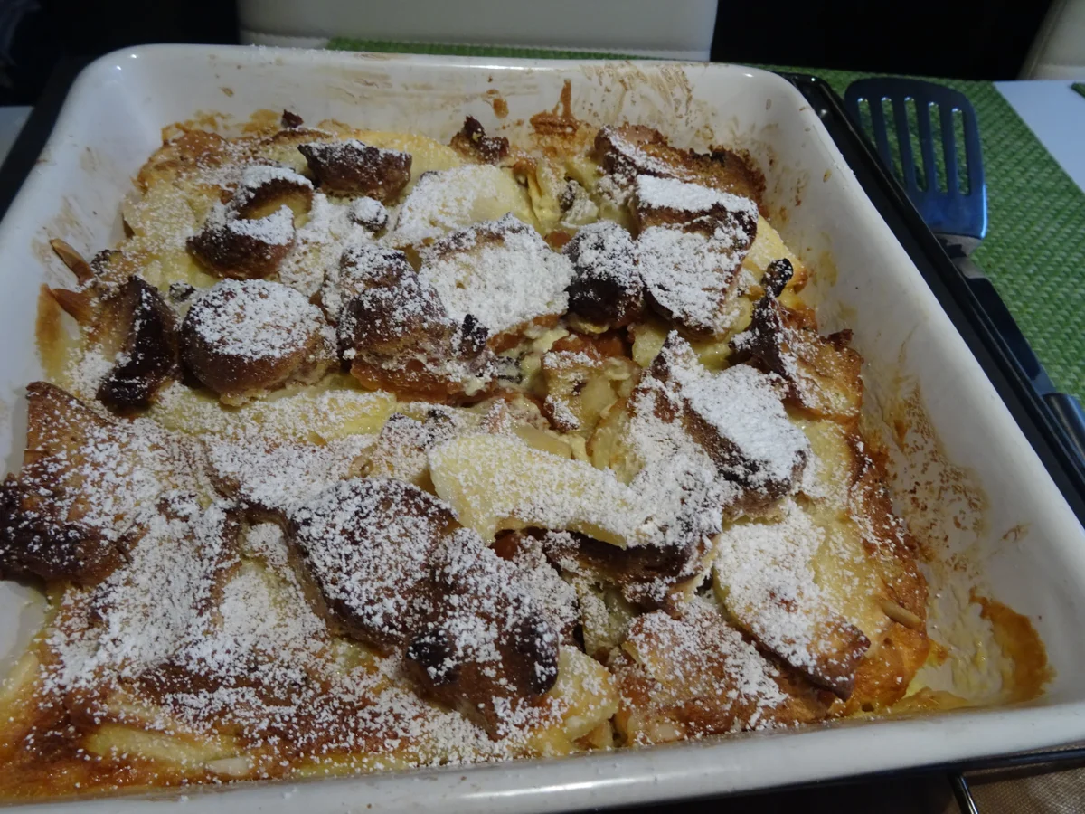 Ofenschlupfer mit Apfel - Rezept - Bild Nr. 6986