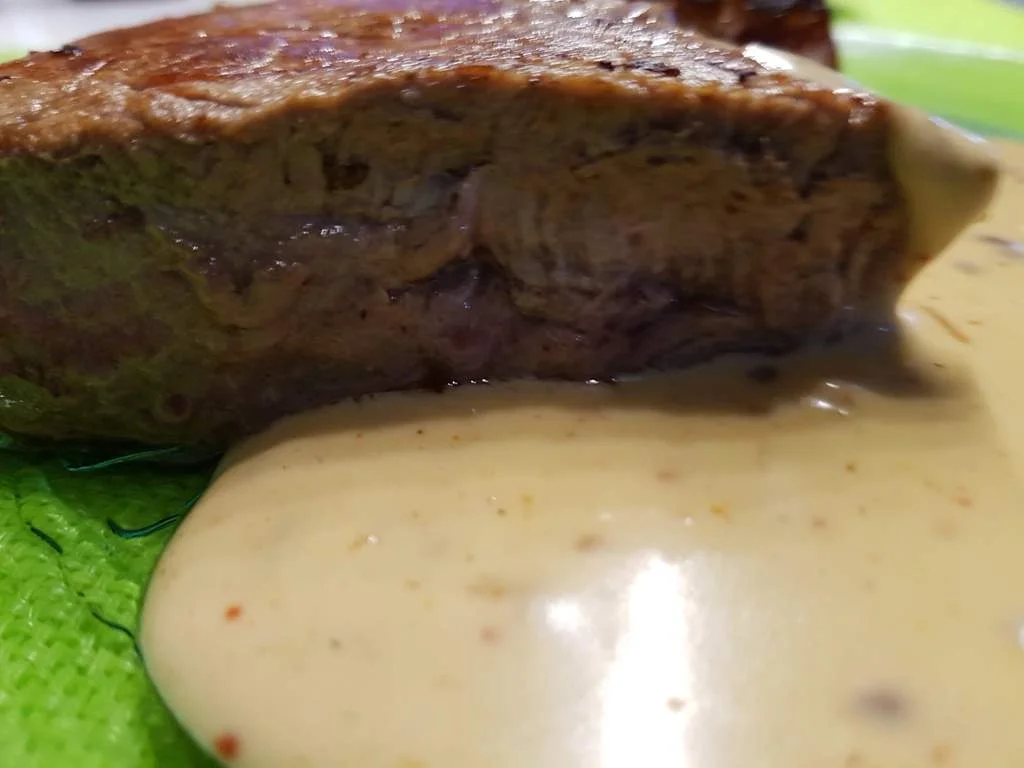 Rezept: Filetsteak mit Stilton Pfeffer Rahmsosse Bild Nr. 9 Filetsteak mit Stilton Pfeffer Rahmsosse - Rezept - Bild Nr. 9