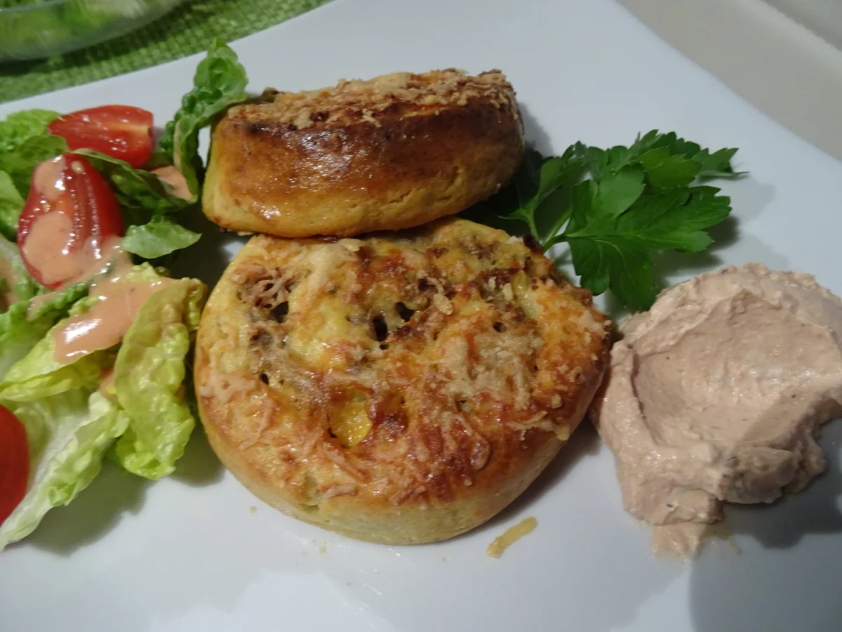 Kartoffel-Hackfleisch-Schnecken mit Dip - Rezept - Bild Nr. 6985