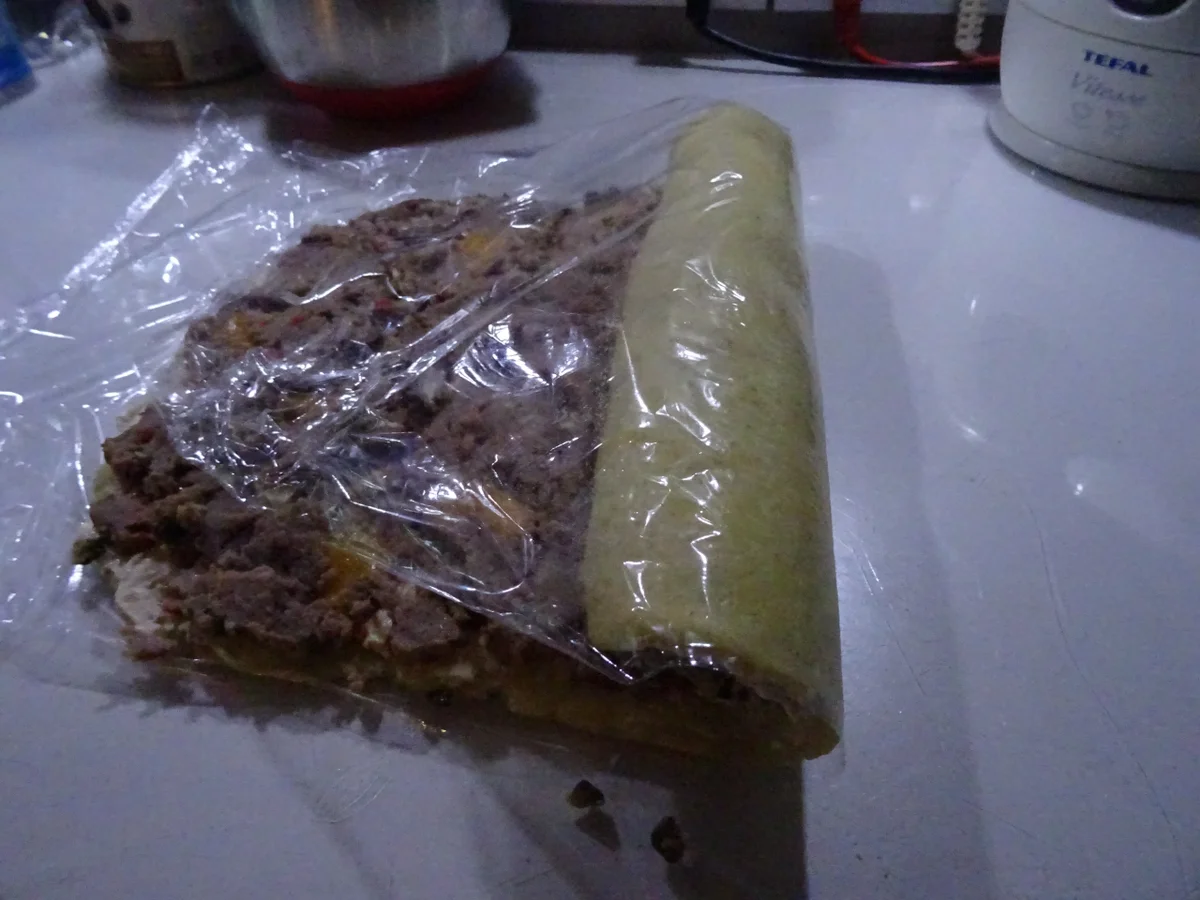 Kartoffel-Hackfleisch-Schnecken mit Dip - Rezept - Bild Nr. 6991