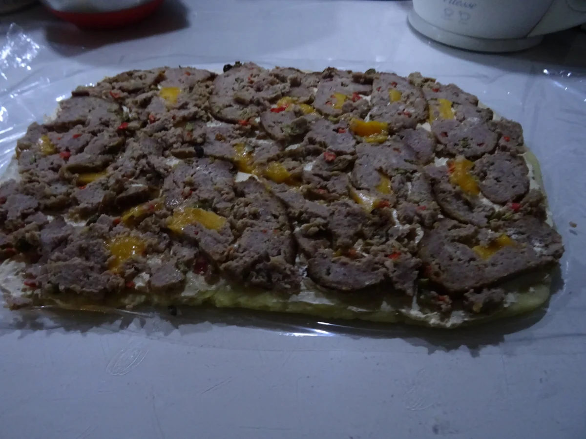 Kartoffel-Hackfleisch-Schnecken mit Dip - Rezept - Bild Nr. 6992