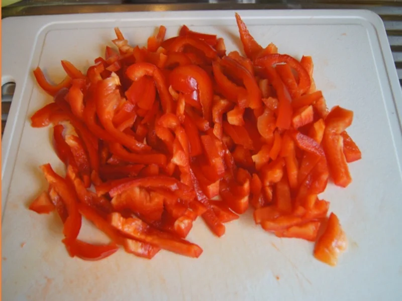 Rezept: Putengeschnetzeltes im Wok mit Basmatireis Bild Nr. 6988 Putengeschnetzeltes im Wok mit Basmatireis - Rezept - Bild Nr. 6988