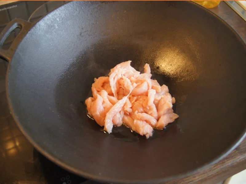 Rezept: Putengeschnetzeltes im Wok mit Basmatireis Bild Nr. 6991 Putengeschnetzeltes im Wok mit Basmatireis - Rezept - Bild Nr. 6991