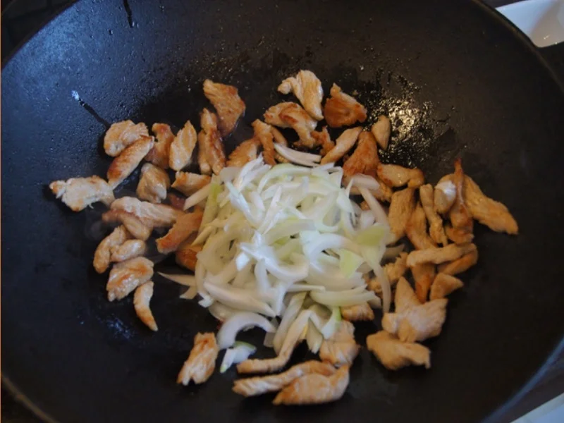 Rezept: Putengeschnetzeltes im Wok mit Basmatireis Bild Nr. 6993 Putengeschnetzeltes im Wok mit Basmatireis - Rezept - Bild Nr. 6993