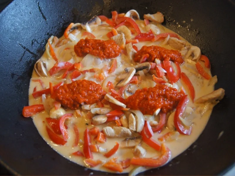 Rezept: Putengeschnetzeltes im Wok mit Basmatireis Bild Nr. 7002 Putengeschnetzeltes im Wok mit Basmatireis - Rezept - Bild Nr. 7002