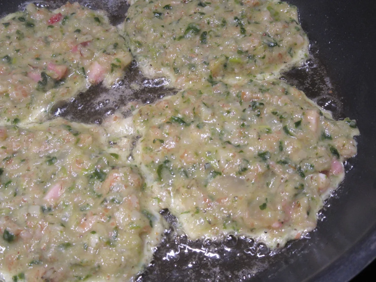 Vollkost: Kohlrabi-Dinkelflocken-Bratlinge - Rezept - Bild Nr. 6991