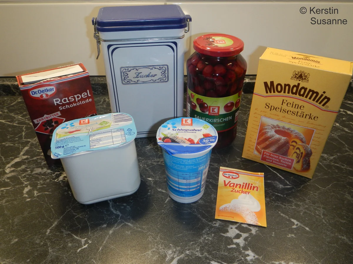 Kirsch-Quark-Dessert - Rezept - Bild Nr. 3